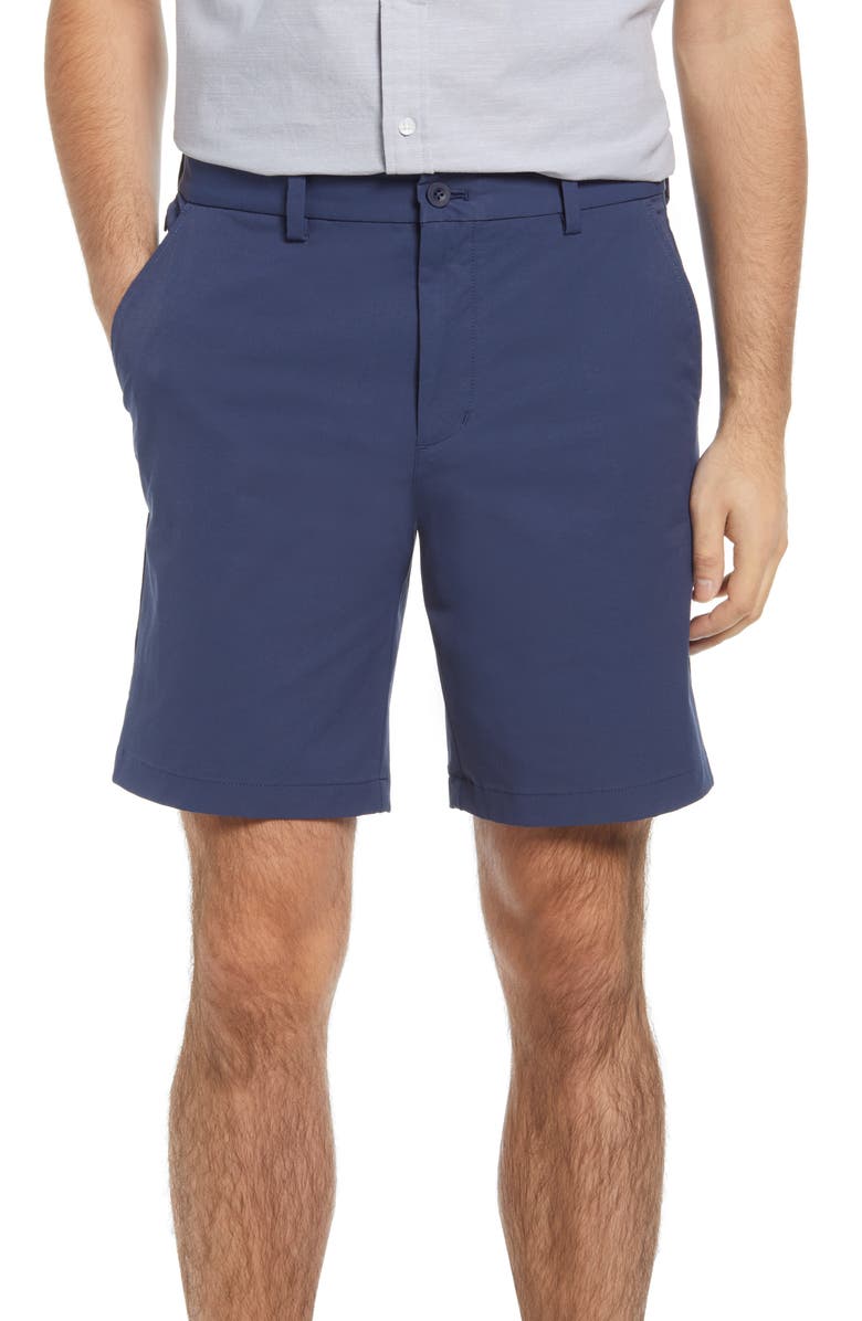 vineyard vines On-The-Go Performance Shorts, Main, color, Blue Blazer