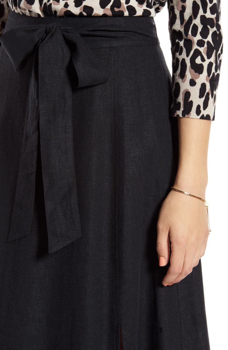 1901 Side Slit Midi Skirt, Alternate, color,