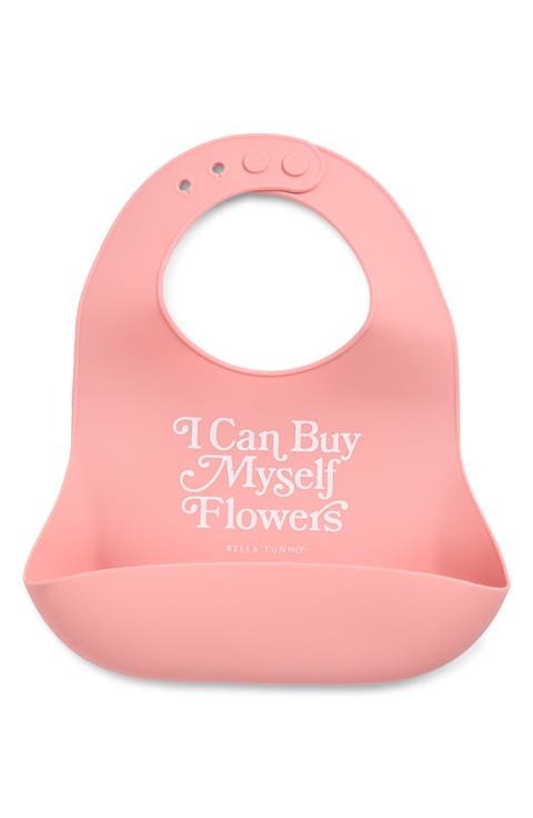 Buy Myself Flowers Silicone Wonder Bib
