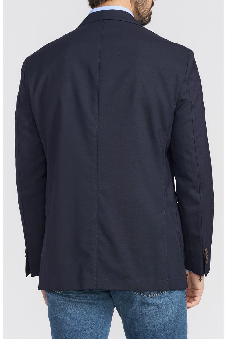 Journey Navy Solid Wool Sport Coat, Alternate, color, NAVY