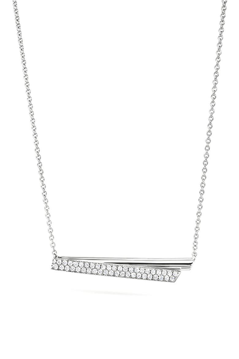 INSIDE/OUT Diamond Flip Pendant Necklace, Main, color, 18K WHITE GOLD