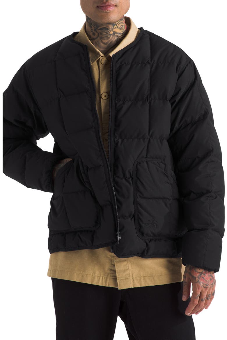 M66 600 Fill Power Down Water Repellent Jacket Liner, Main, color, TNF BLACK