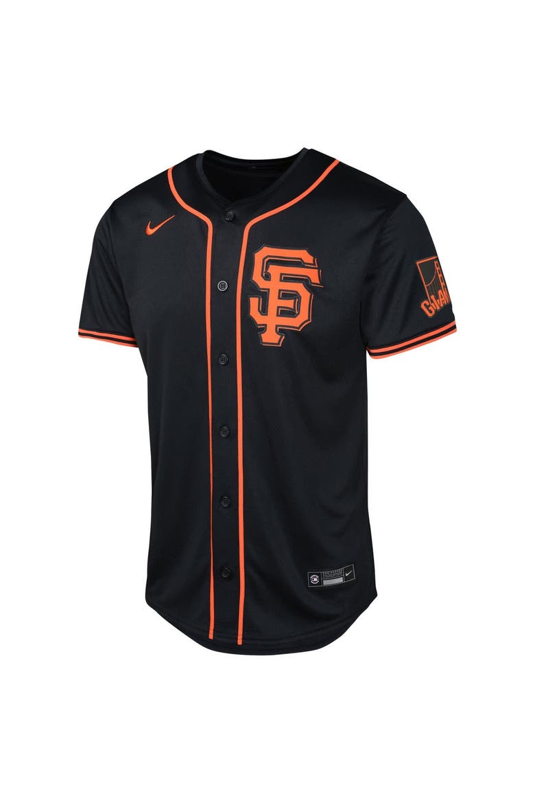 Youth Nike Black San Francisco Giants Alternate Limited Jersey, Alternate, color, Black