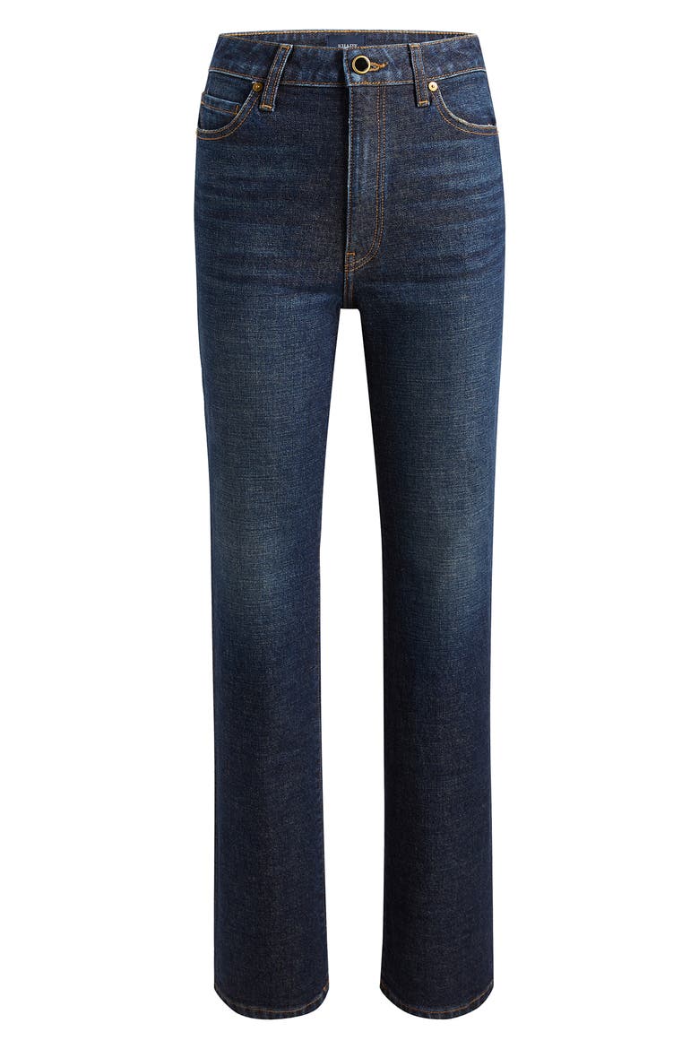 Danielle High Waist Straight Leg Jeans, Alternate, color, LANSING