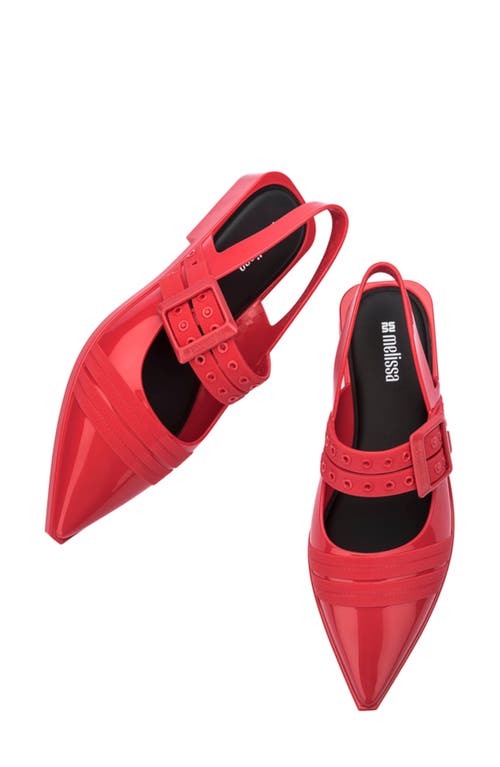 MELISSA MELISSA LADYLIKE MARY JANE POINTED TOE FLAT