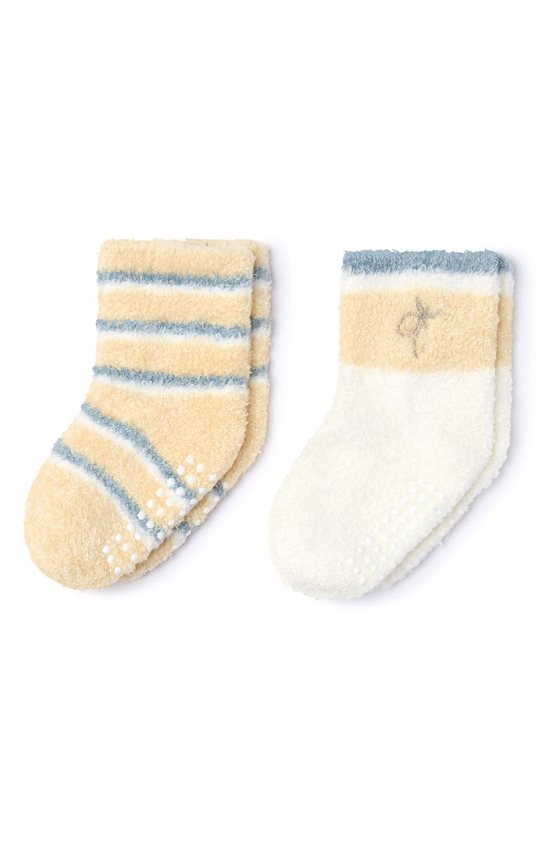 Barefoot Dreams<sup>®</sup> CozyChic<sup>®</sup> Lite 2-Pack Stripe Socks, Main, color,