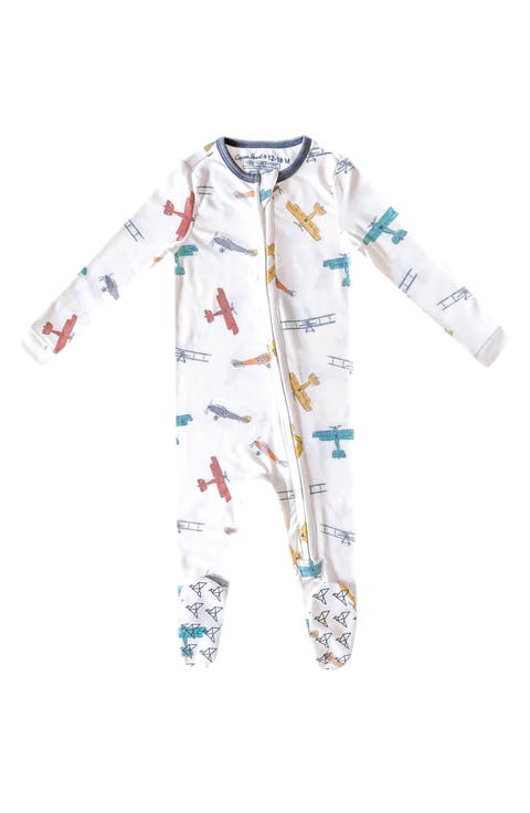 Zip-Up Footie Pajamas (Baby)