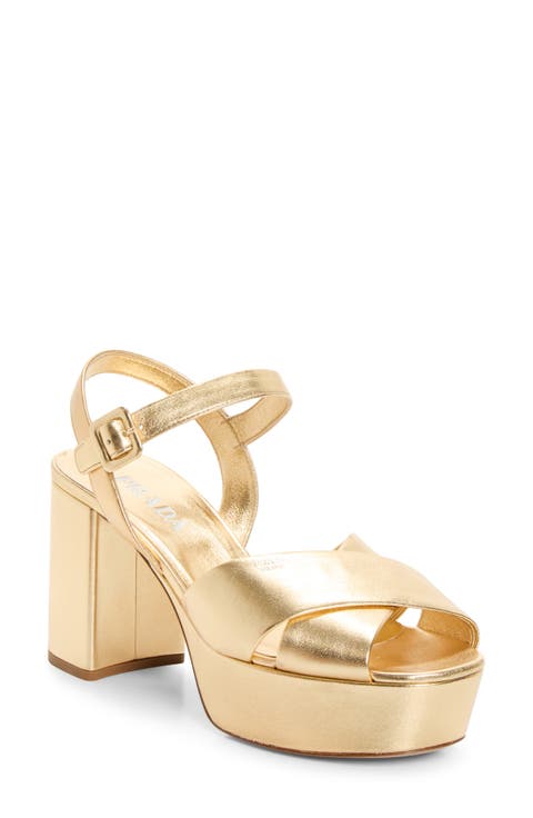 Platform Leather Sandal