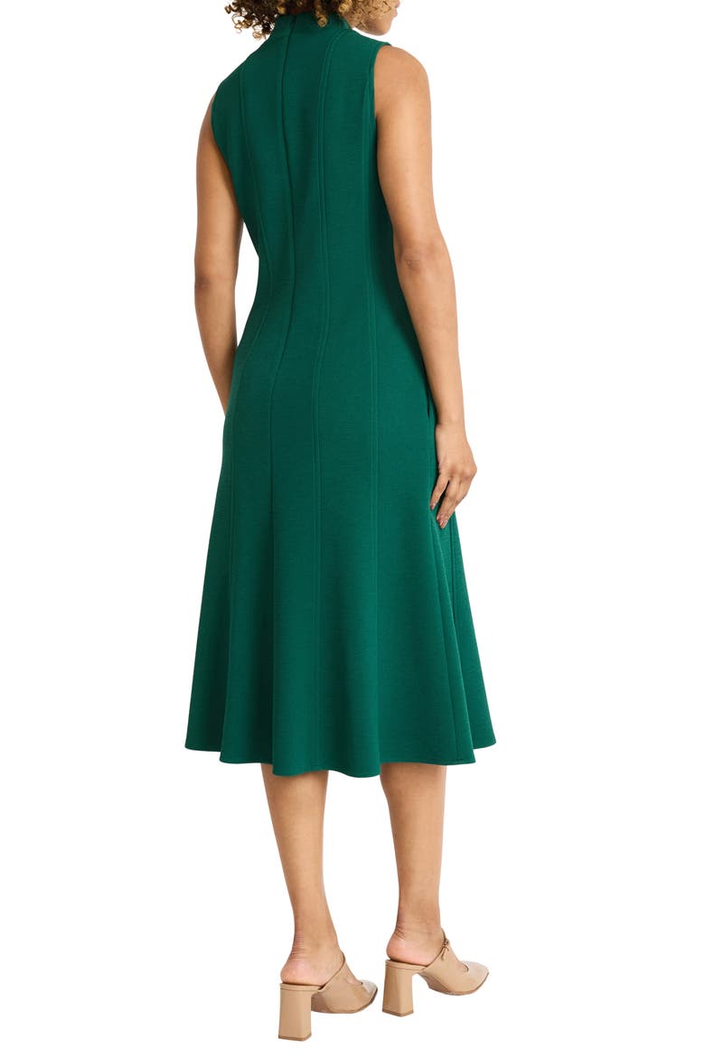 Mock Neck Sleeveless Knit Dress, Alternate, color, EVERGREEN