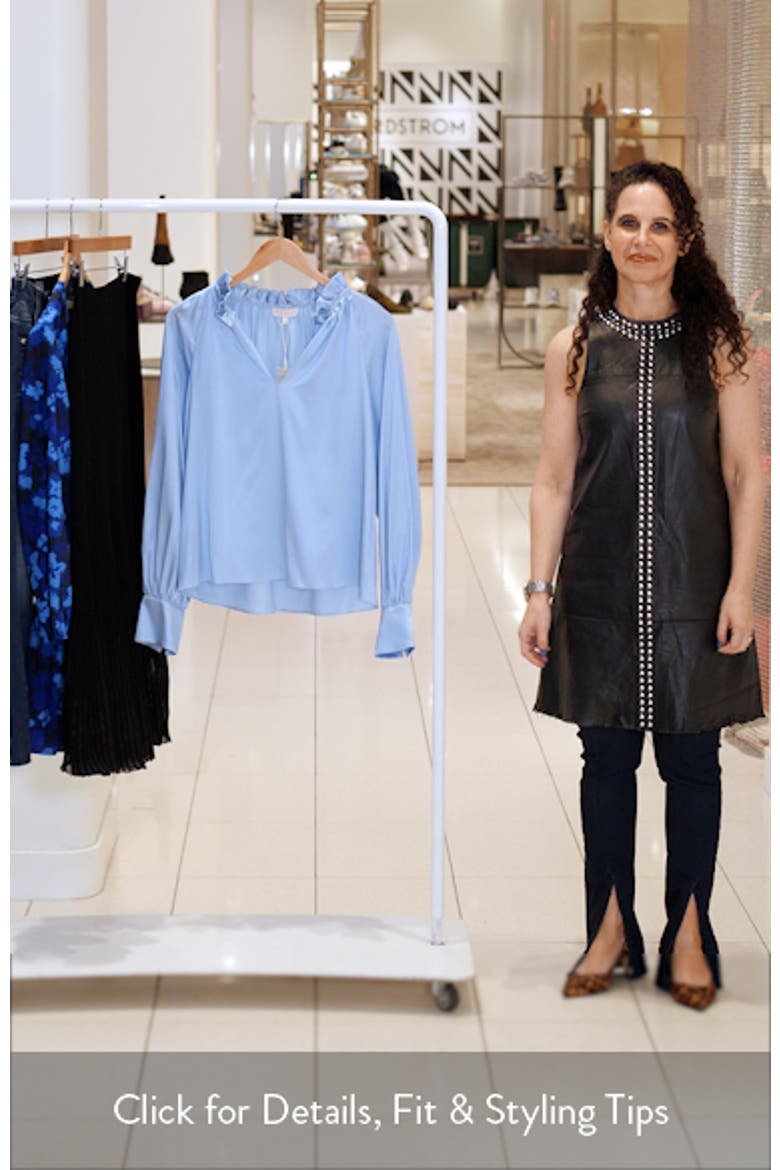 Gayle Stretch Silk Shirt video