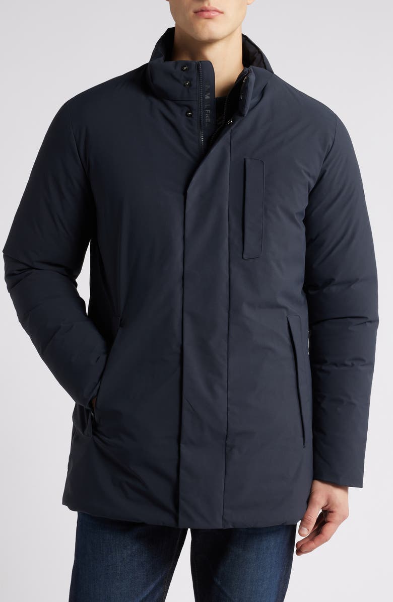 Save The Duck Sesle Bib Inset Hooded Parka, Alternate, color, 