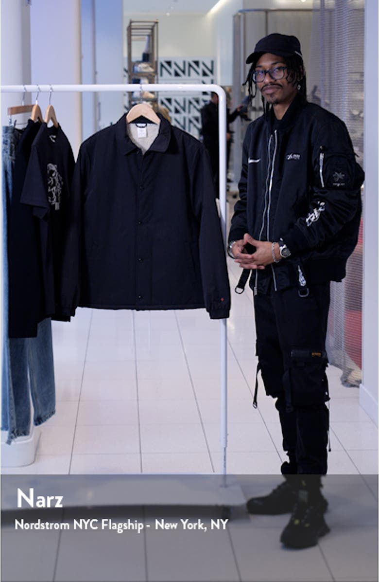 x Noah Water Repellent Coach's Jacket, sales video thumbnail