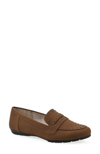 Cliffs By White Mountain Giada Stud Driving Loafer In Multi