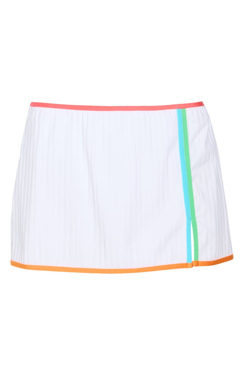 Sanctuary High Waist Skirted Bikini Bottoms, Alternate, color, 