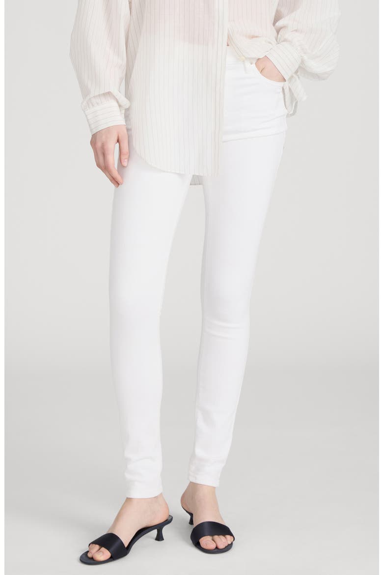 Le High Skinny Jeans, Main, color, WHITE