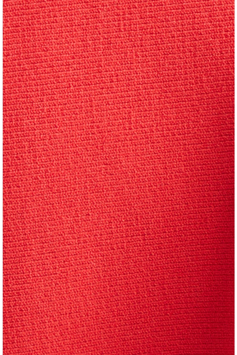 Adele Valley Fitted Sweater Jacket, Alternate, color, BRIGHT DEEP CORAL