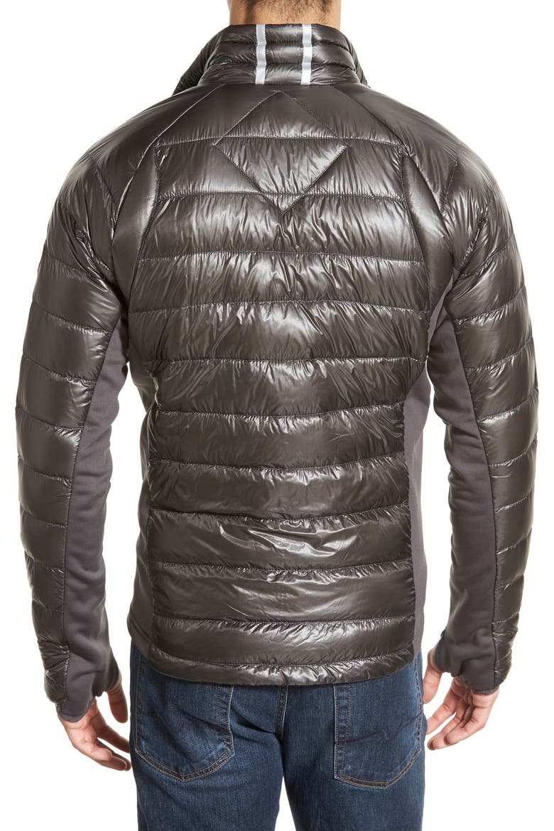 'Hybridge™ Lite' Slim Fit Packable Jacket, Alternate, color, GRAPHITE