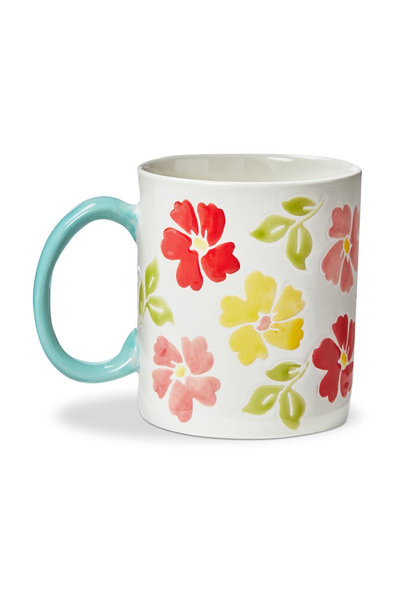 Mom Mug Multi Stoneware Spring, Alternate, color, White