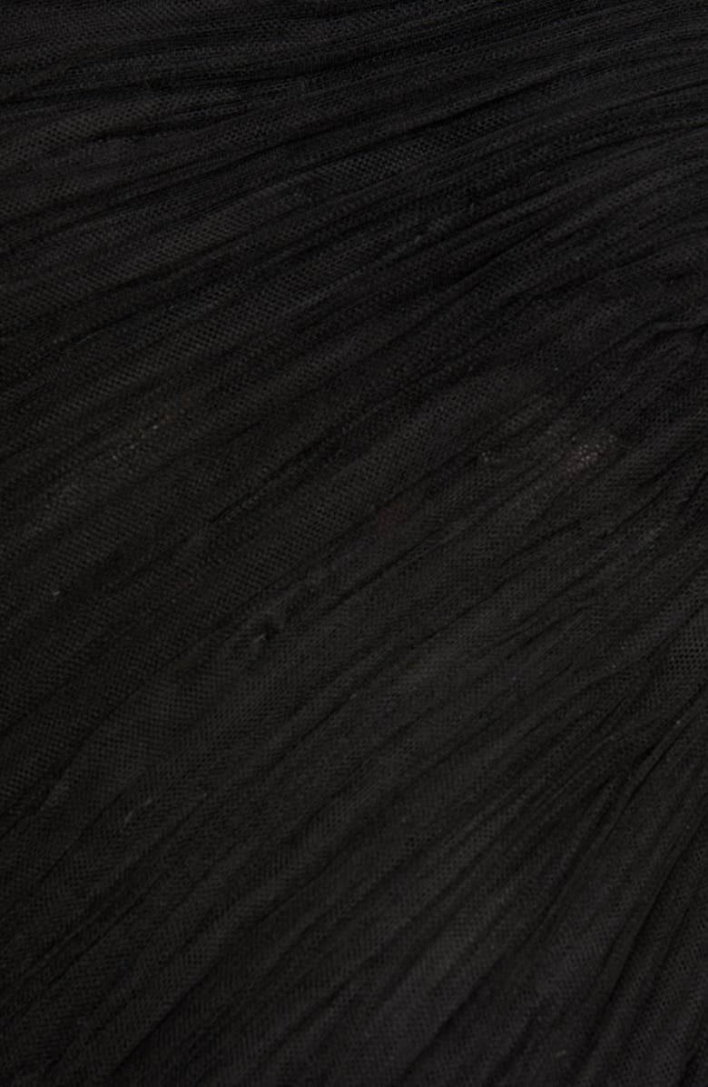 Jason Wu Collection Illusion Tulle Asymmetrical Top, Alternate, color,