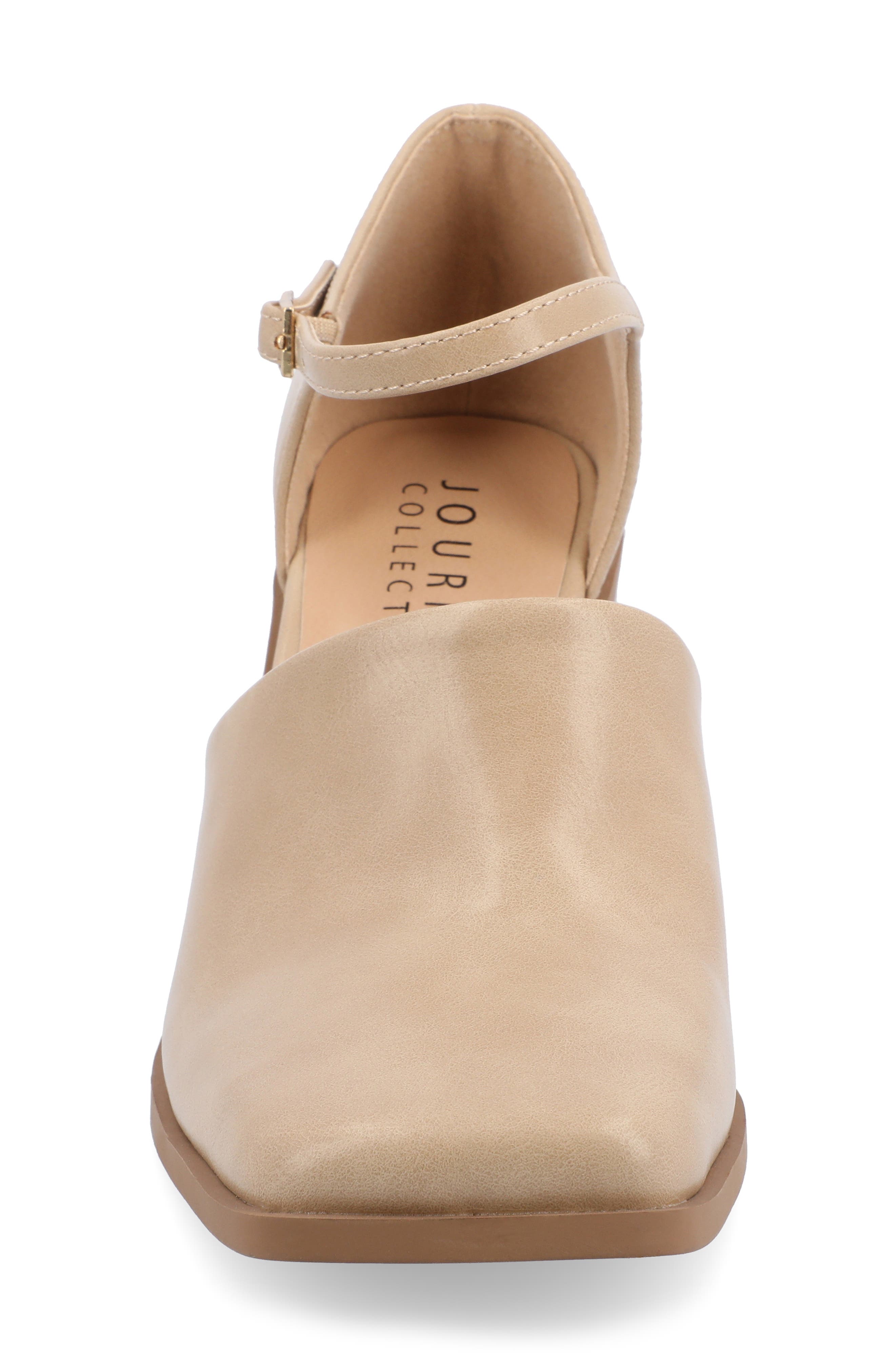 Journee Collection Bobby Pump, Alternate, color, Tan