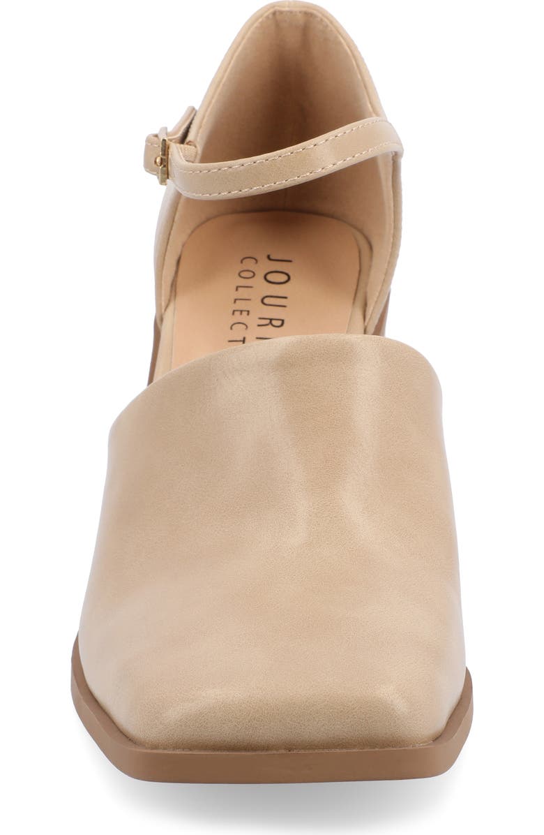 Journee Collection Bobby Pump, Alternate, color, Tan