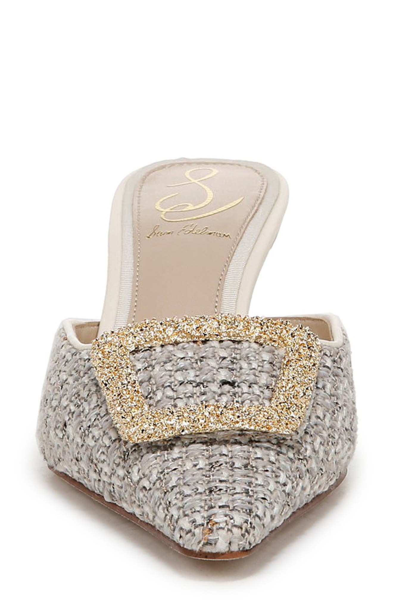 Sam Edelman Brit Pointed Toe Mule, Alternate, color, Ivory Multi