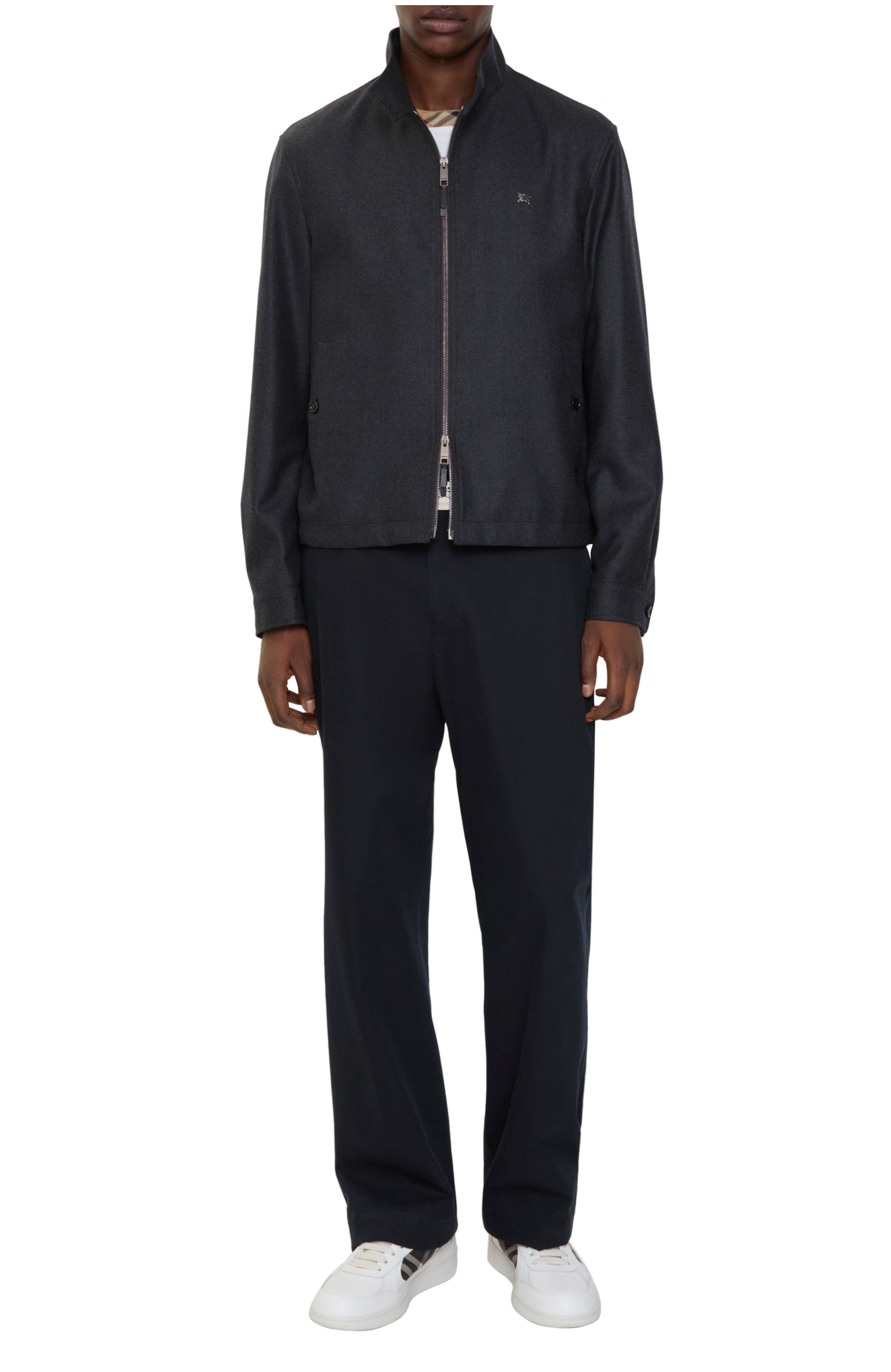 Wool Harrington Jacket