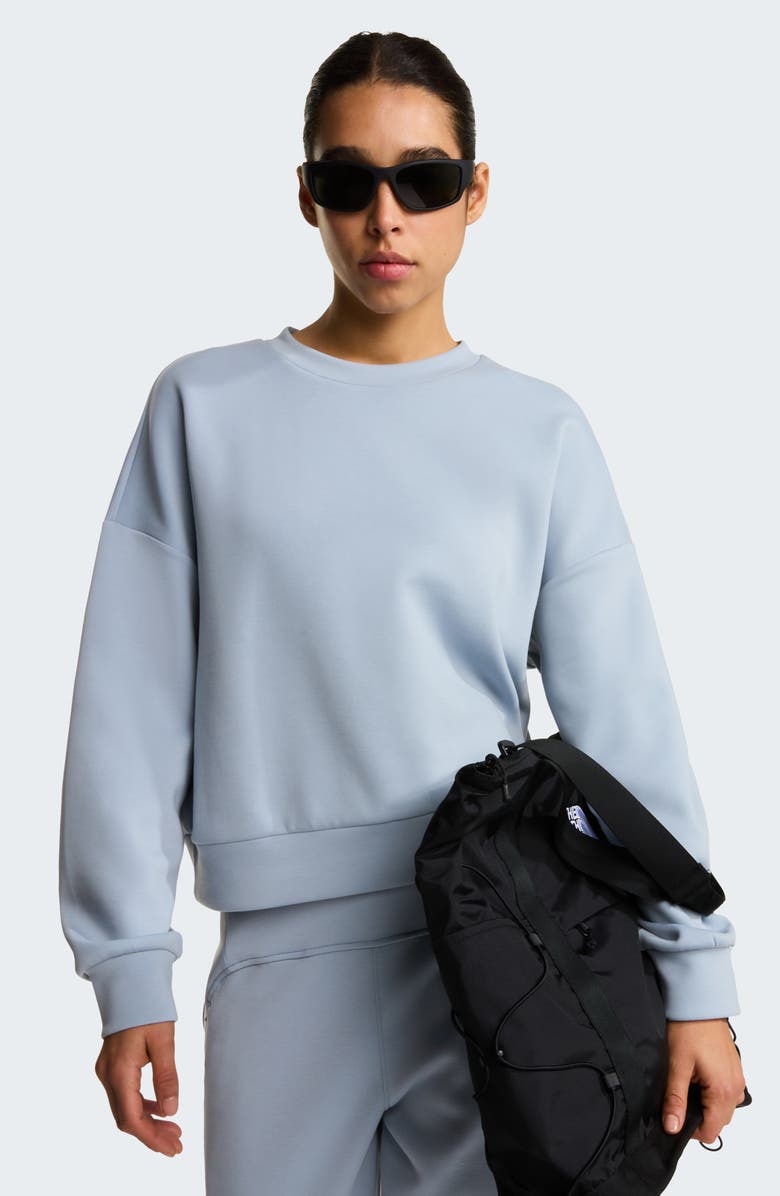 The North Face Jaida Crew Sweatshirt, Alternate, color, Frost Grey