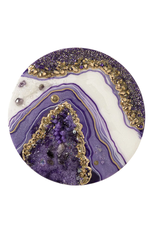 Uncommon Goods Birth Month Geode Art In Multi