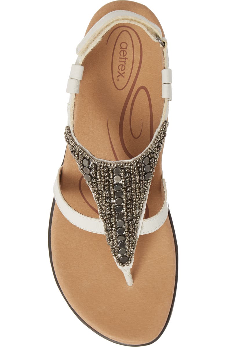 Aetrex Sheila Embellished Sandal, Alternate, color,
