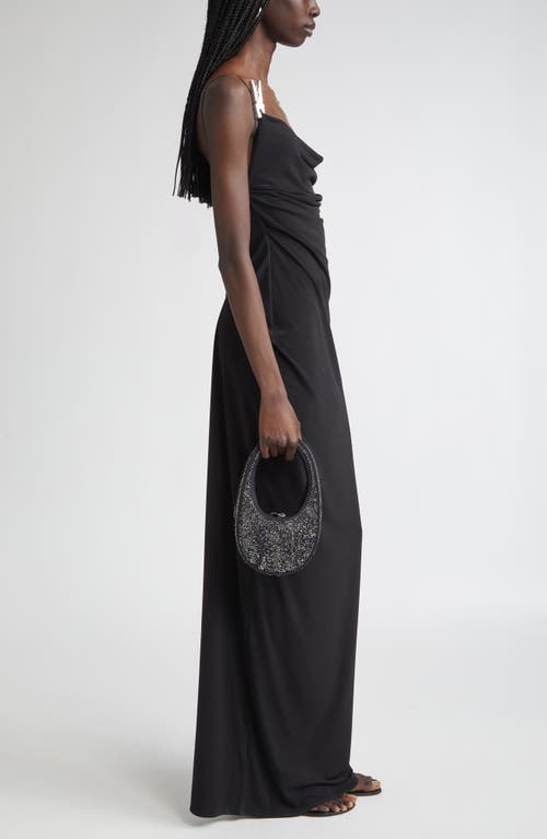 Coperni Mini Swipe Crystal Embellished Top Handle Bag