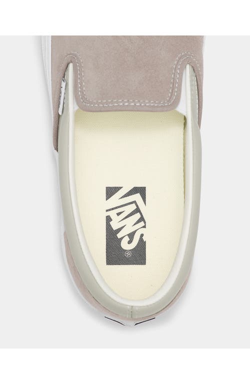 Vans Classic Slip-on Sneaker In Silver