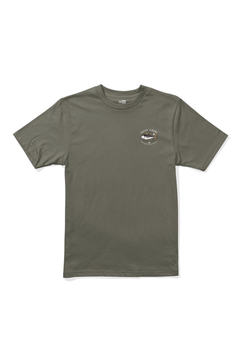 Kids' Omakase Graphic T-Shirt, Main, color, DUSTY OLIVE