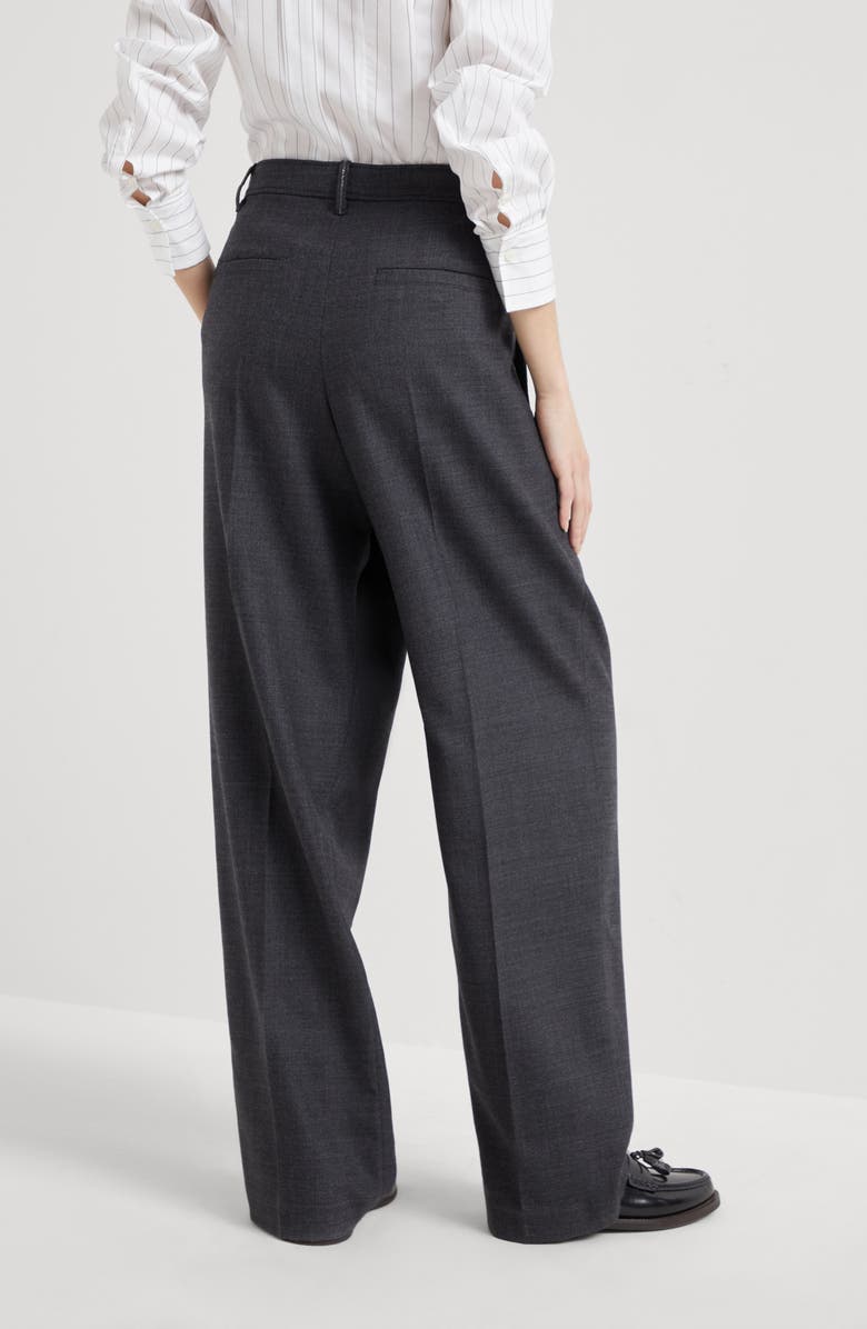 Brunello Cucinelli Loose Wrapped trousers, Alternate, color,
