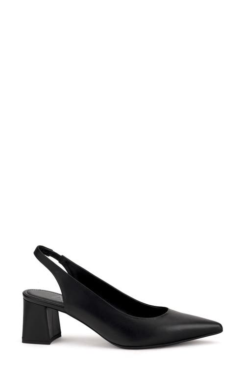Agl Attilio Giusti Leombruni Agl Dodi Slingback Pointed Toe Pump In Black