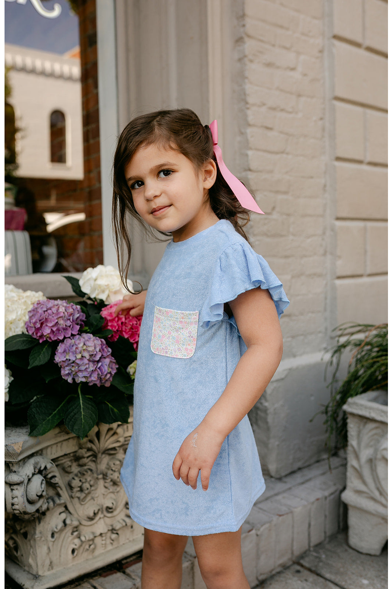 Lottie Dress, Alternate, color, Aqua