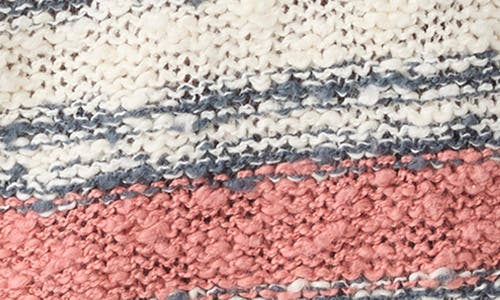 O'neill Jayne Stripe Cotton Blend Slub Hoodie In Multi