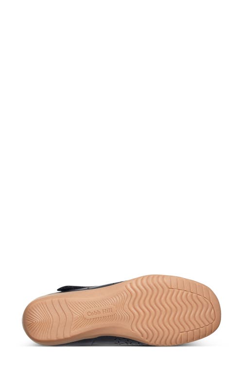 Rockport Cobb Hill Chrowen T-strap Wedge Pump In Black