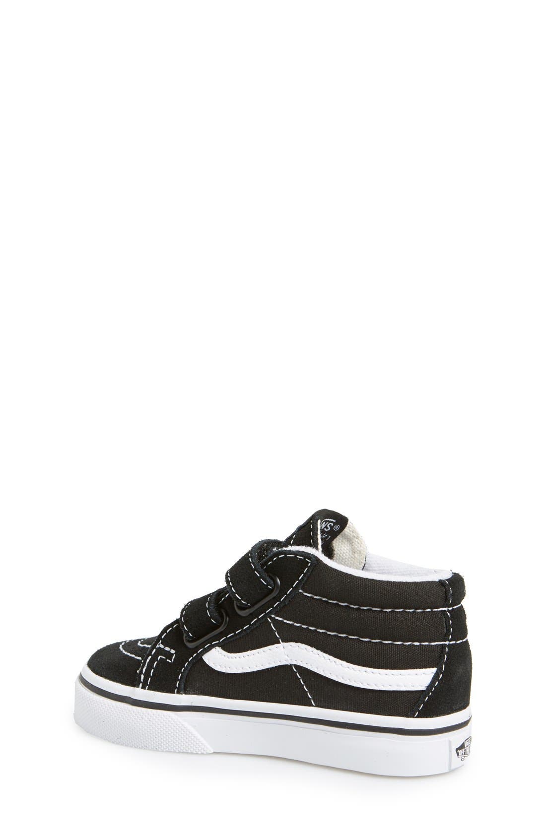 'Sk8-Mid Reissue' Sneaker, Alternate, color, BLACK TRUE