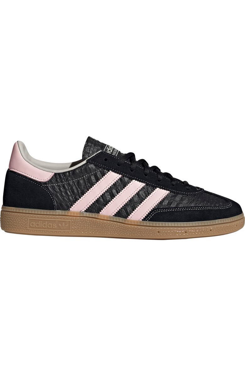 adidas Gender Inclusive Handball Spezial Sneaker, Alternate, color, Core Black/ Wonder Quartz