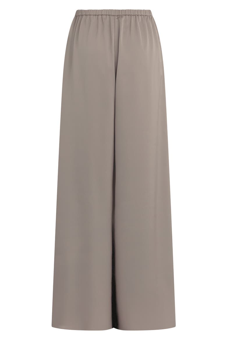 The Everything Satin Wide Leg Pants, Alternate, color, SOFT TAUPE