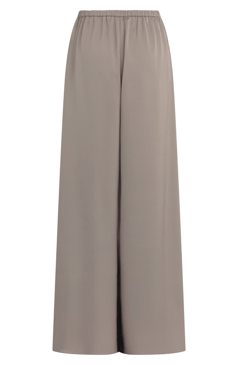 Favorite Daughter The Everything Satin Wide Leg Pants, Alternate, color, Soft Taupe