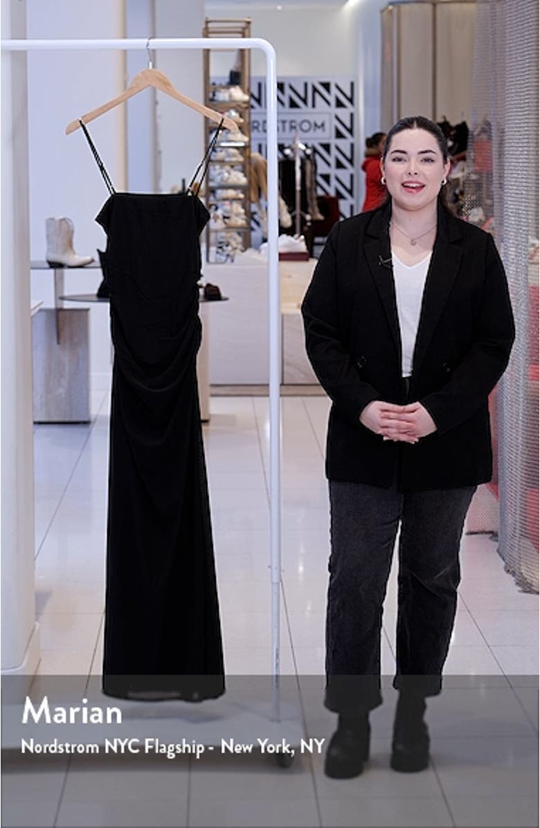 Isabella Mesh Maxi Dress, sales video thumbnail