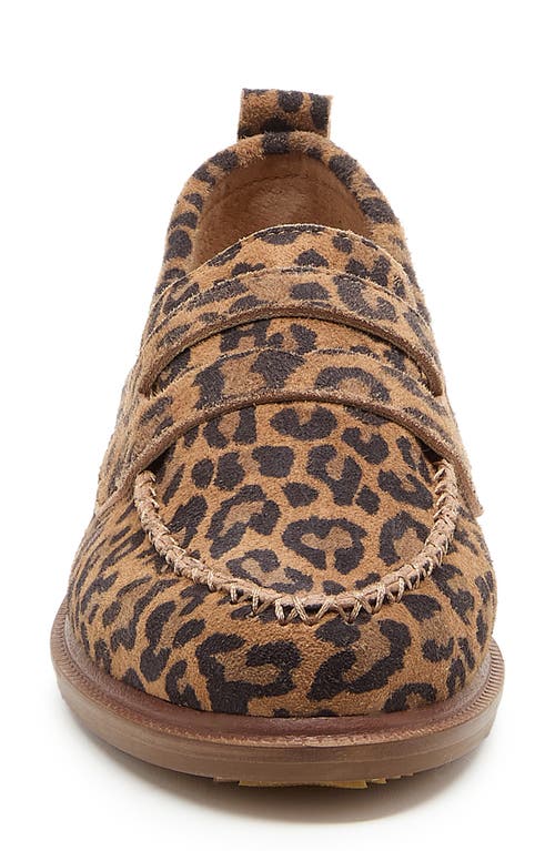 Kelsi Dagger Brooklyn Lens Penny Loafer In Leopard