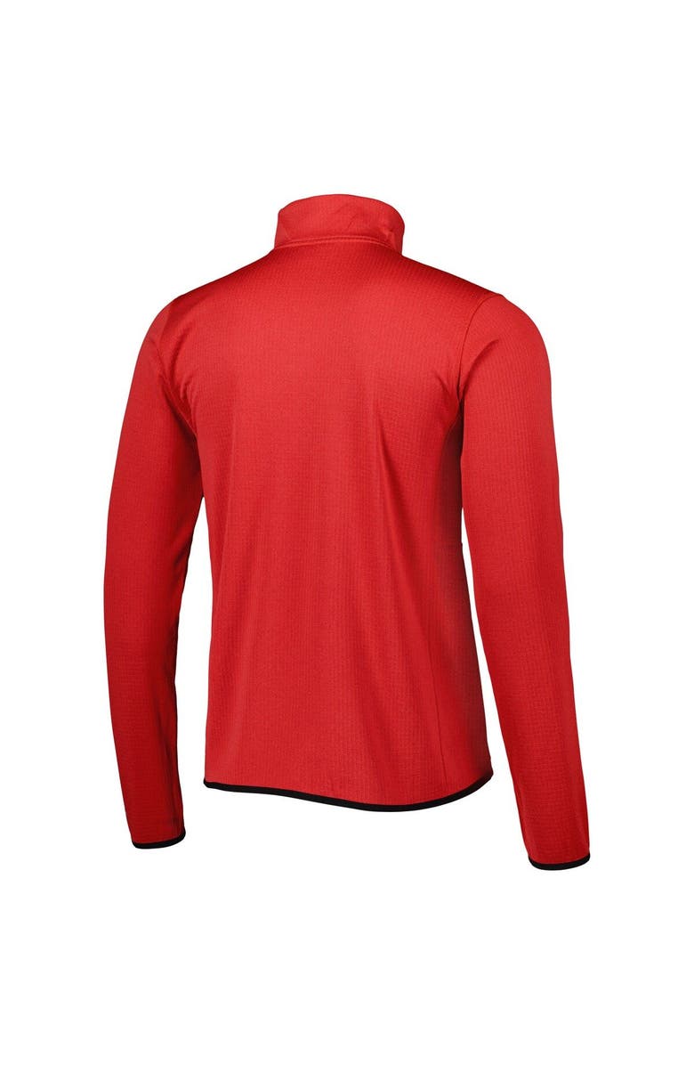 Columbia Men's Columbia Red Georgia Bulldogs Park View Omni-Wick Half-Zip Top, Alternate, color, 