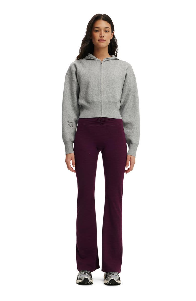 COTTON ON BODY Women's Active Knit Cropped Zip Through, Alternate, color, 