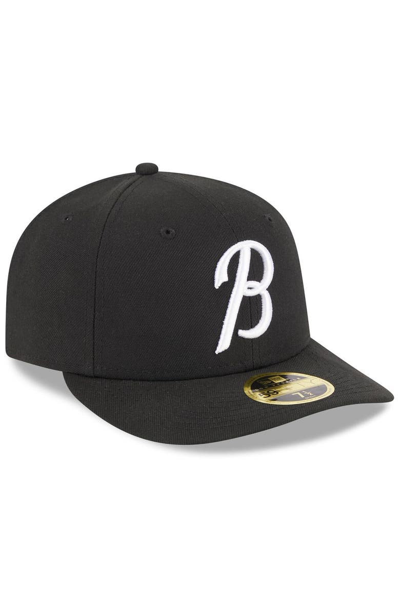 Men's New Era  Black Baltimore Orioles 2023 City Connect Low Profile 59FIFTY Fitted Hat, Alternate, color, Black