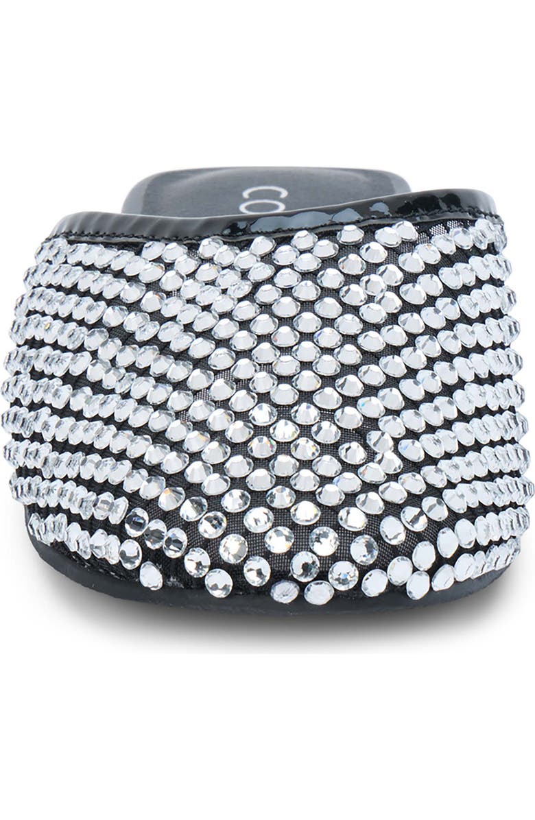 Coconuts by Matisse Karlie Rhinestone Mesh Mule, Alternate, color, Black