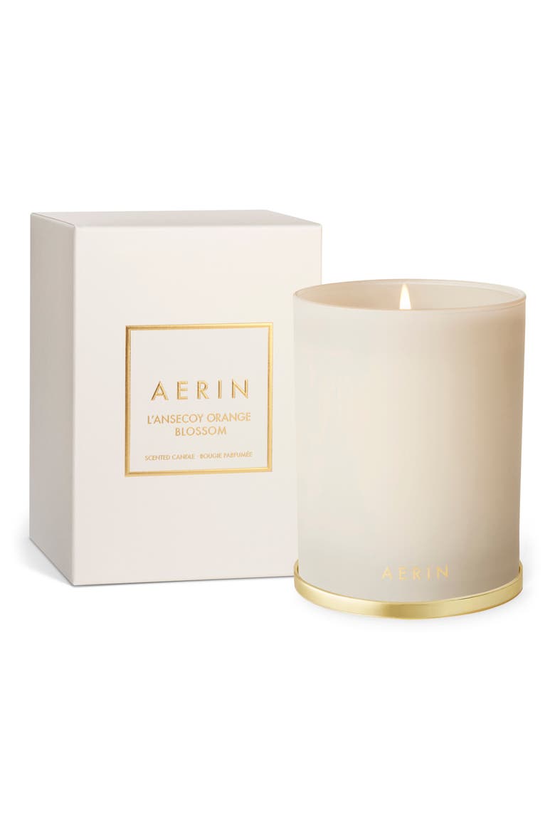 L'ansecoy Orange Blossom Scented Candle, Main, color, CREAM