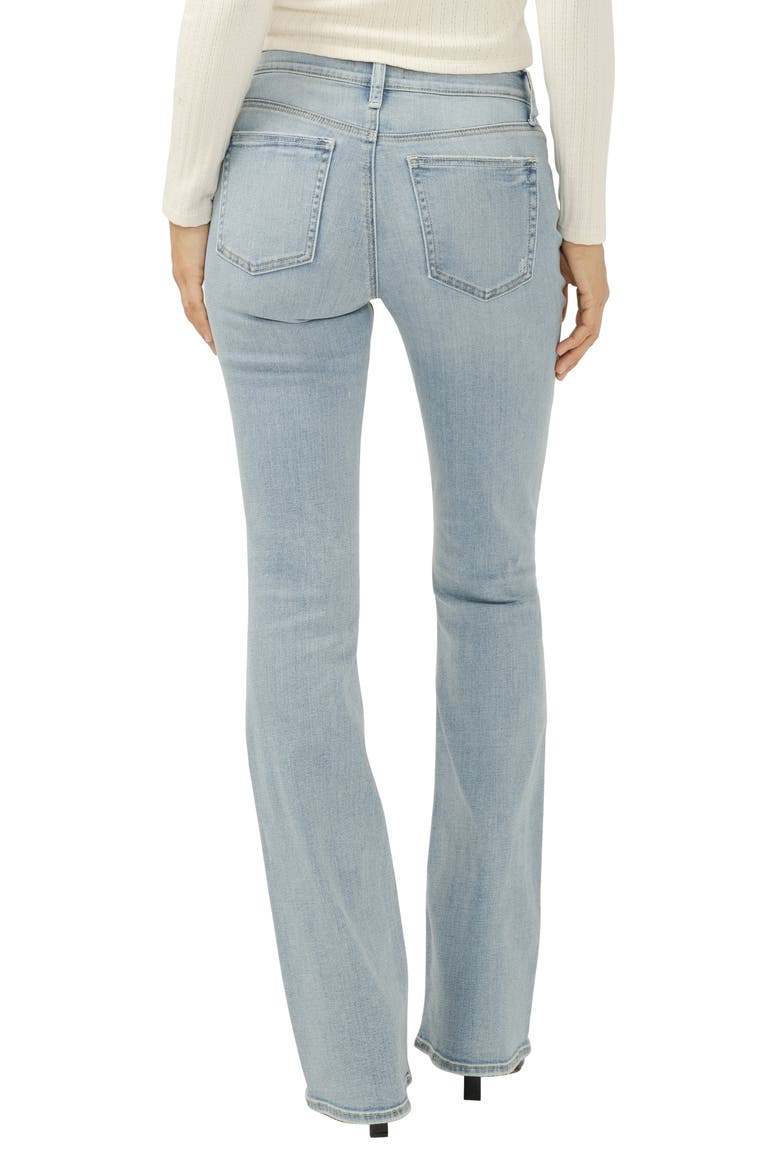 Suki Curvy Slim Bootcut Jeans, Alternate, color, GOLDEN HOUR